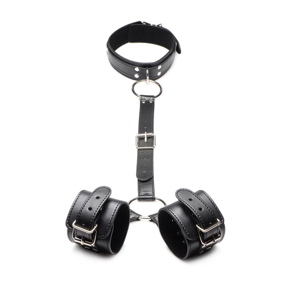 Strict Neck To Wrist Restraints | 848518046604 | Available at EroticWarehouse.com