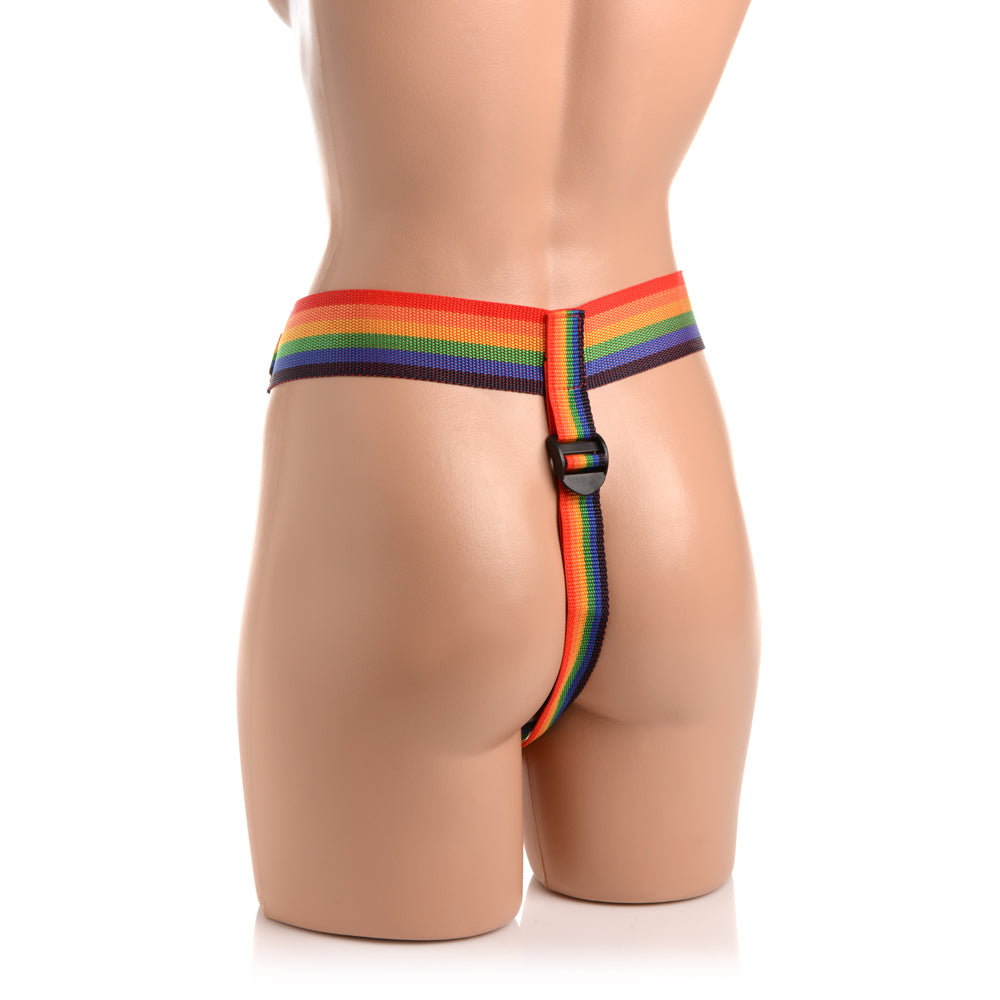 Strap U Take The Rainbow Universal Rainbow Harness | 848518048110 | Available at EroticWarehouse.com