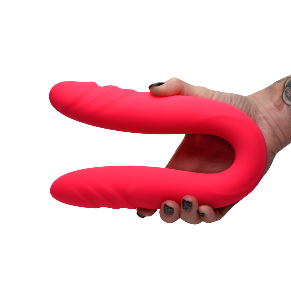 Inmi 7X Double Down Silicone Double Dildo W/ Remote | 848518048288 | Available at EroticWarehouse.com