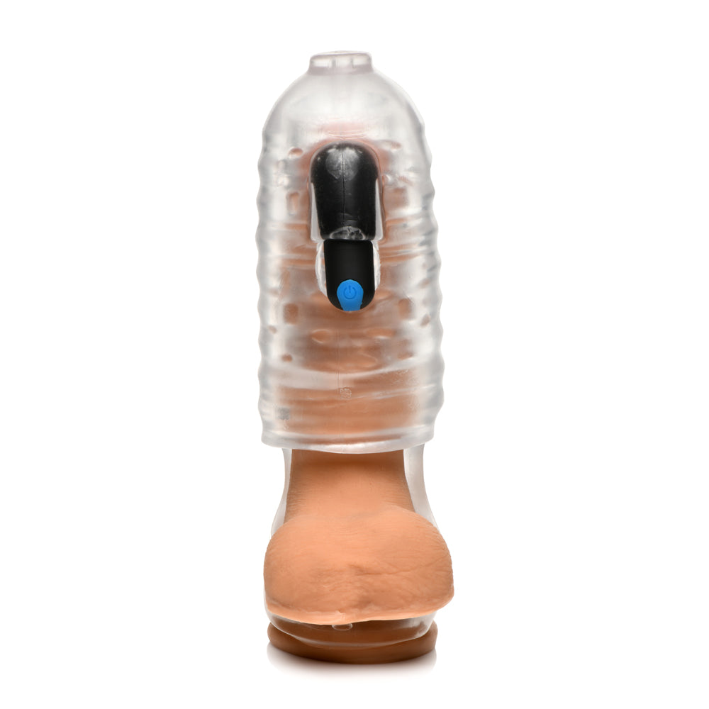 Lovebotz Milker Tpe Masturbator W/ Ball Strap | 848518048516 | Available at EroticWarehouse.com