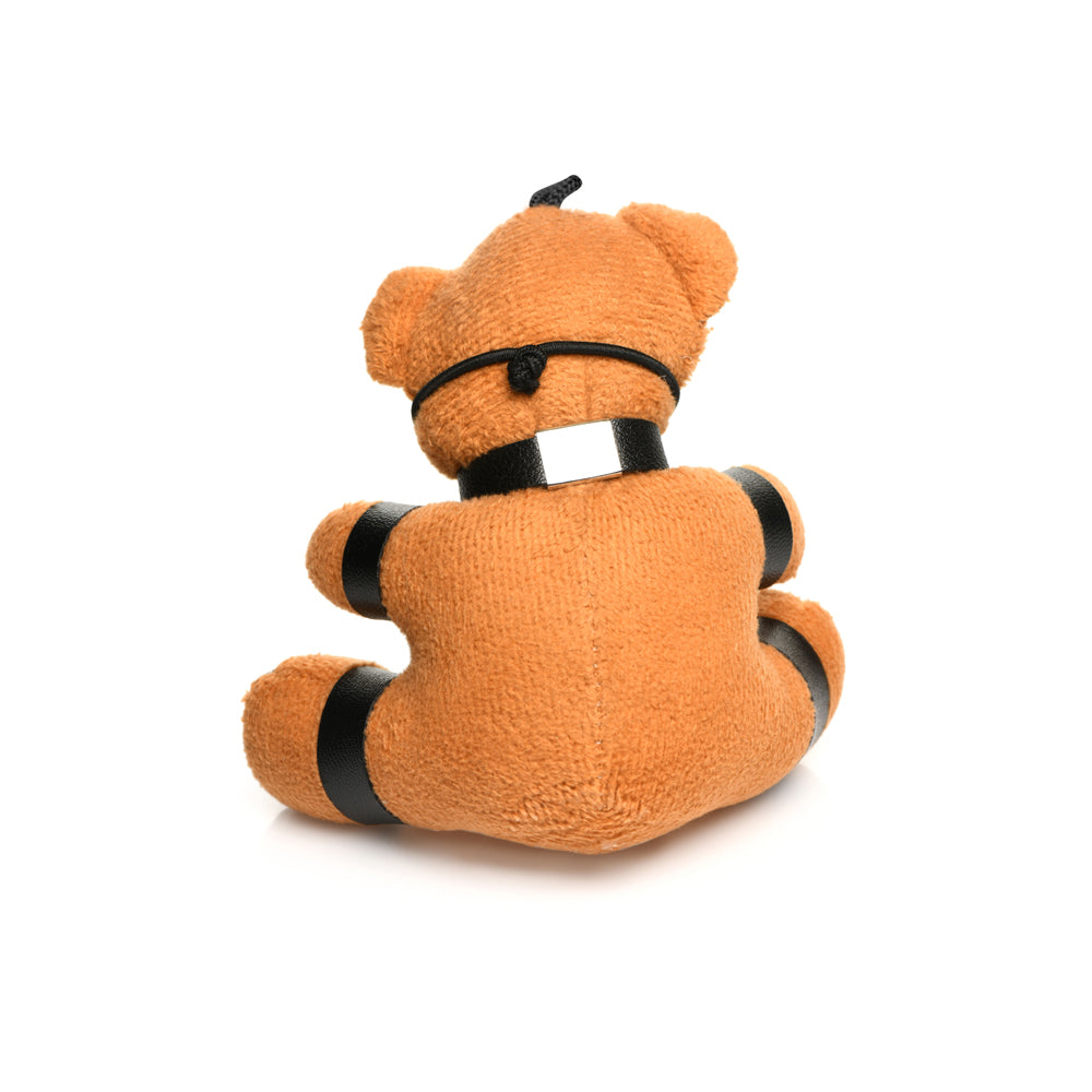 Master Series Gagged Teddy Bear Keychain | 848518050519 | Available at EroticWarehouse.com