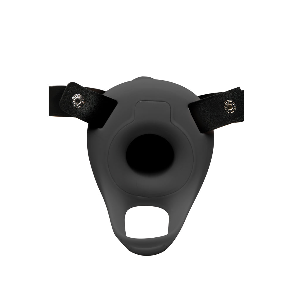 Size Matters Realistic Silicone Penis Sheath W/ 2" Tip Black | 848518051165 | Available at EroticWarehouse.com