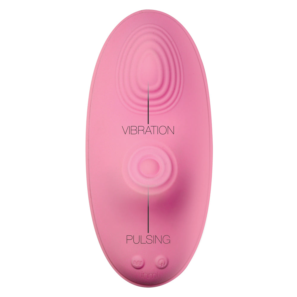 Inmi The Pulse Slider Pulsing & Vibrating Silicone Pad W/ Remote | 848518051264 | Available at EroticWarehouse.com