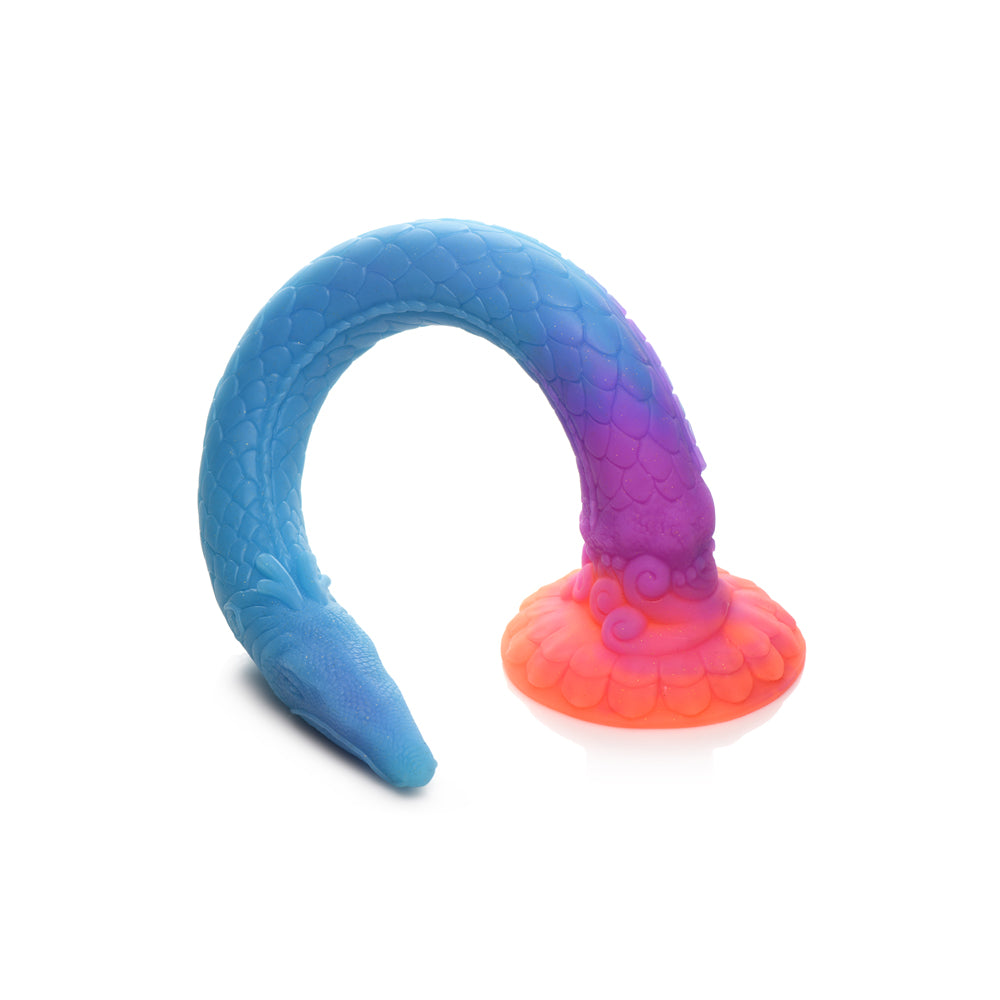 Creature Cocks Glow-In-The-Dark Silicone Dragon Dildo | 848518051417 | Available at EroticWarehouse.com