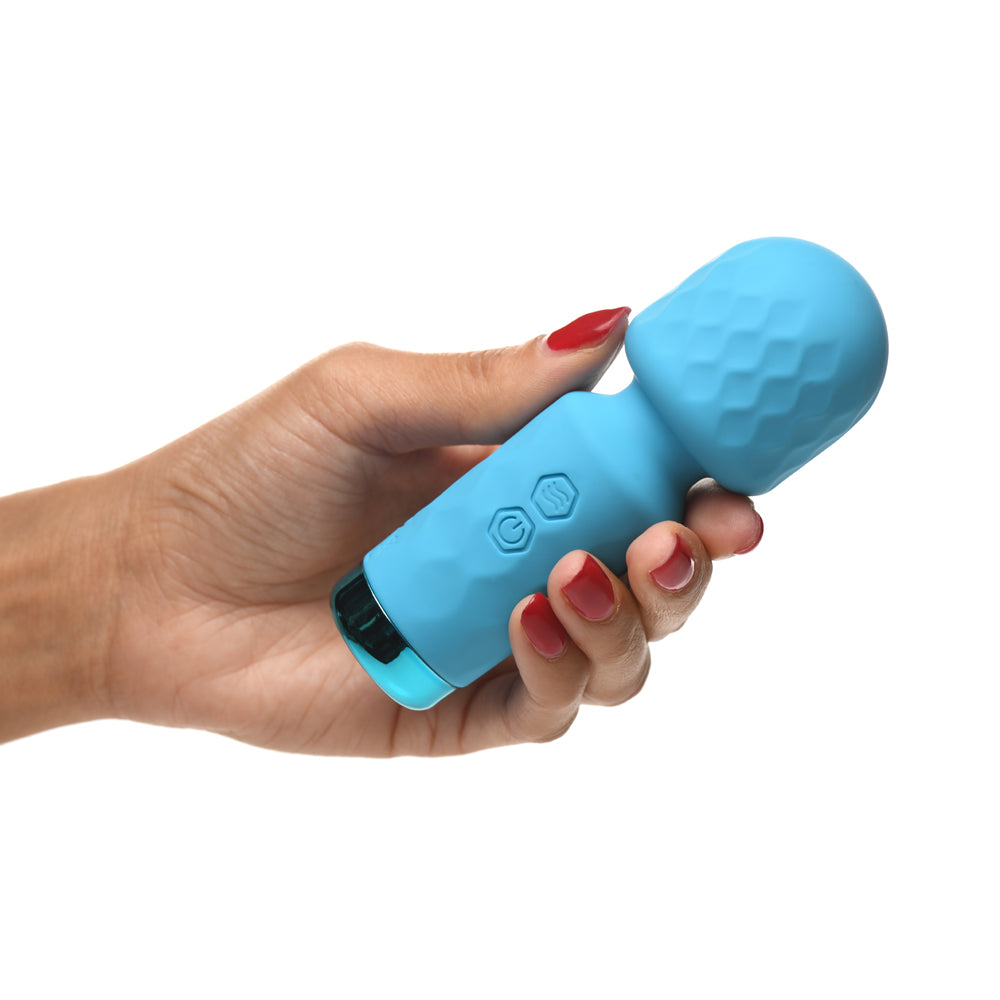 Bang! 10X Mini Silicone Wand Blue | 848518052124 | Available at EroticWarehouse.com