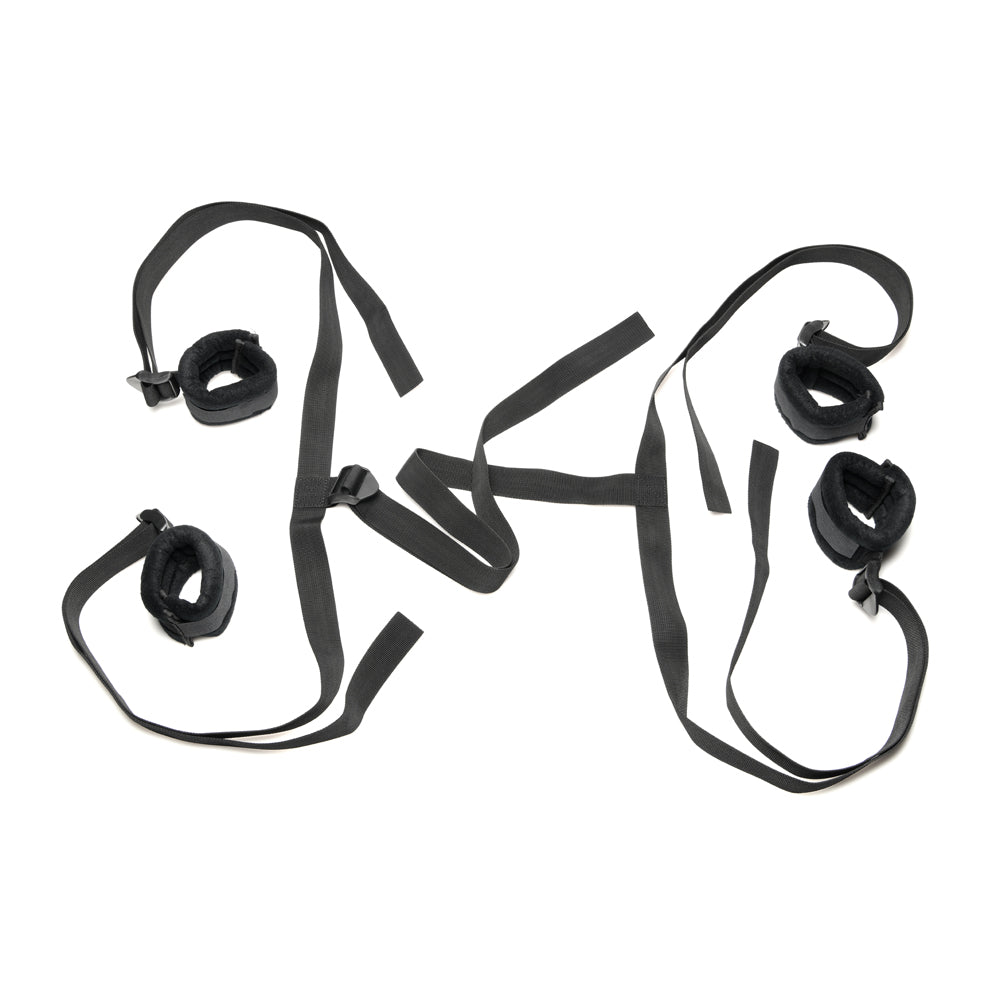 Bedroom Bliss Lover's Bed Restraint System | 848518052490 | Available at EroticWarehouse.com