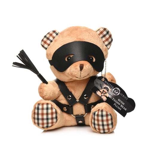 Master Series Bdsm Teddy Bear Plush | 848518052582 | Available at EroticWarehouse.com
