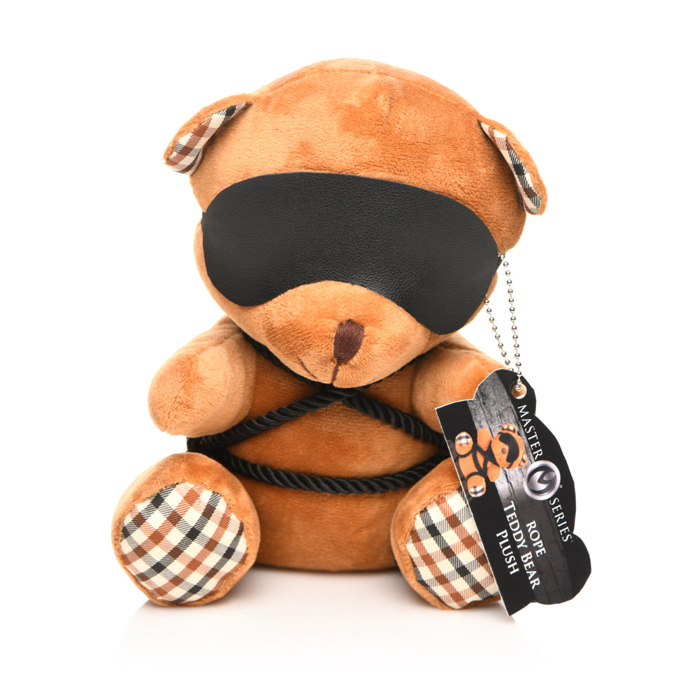 Master Series Rope Teddy Bear Plush | 848518052599 | Available at EroticWarehouse.com