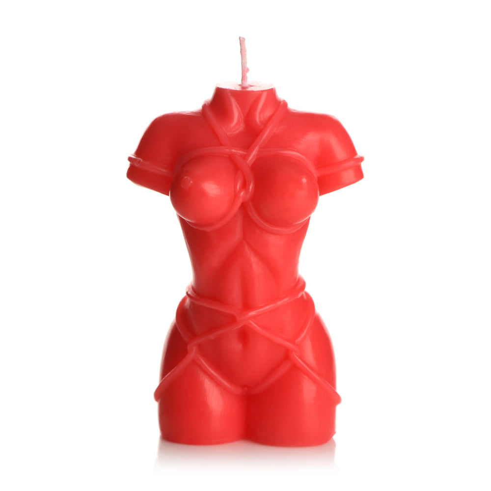 Master Series Bound Goddess Drip Candle Red | 848518053077 | Available at EroticWarehouse.com