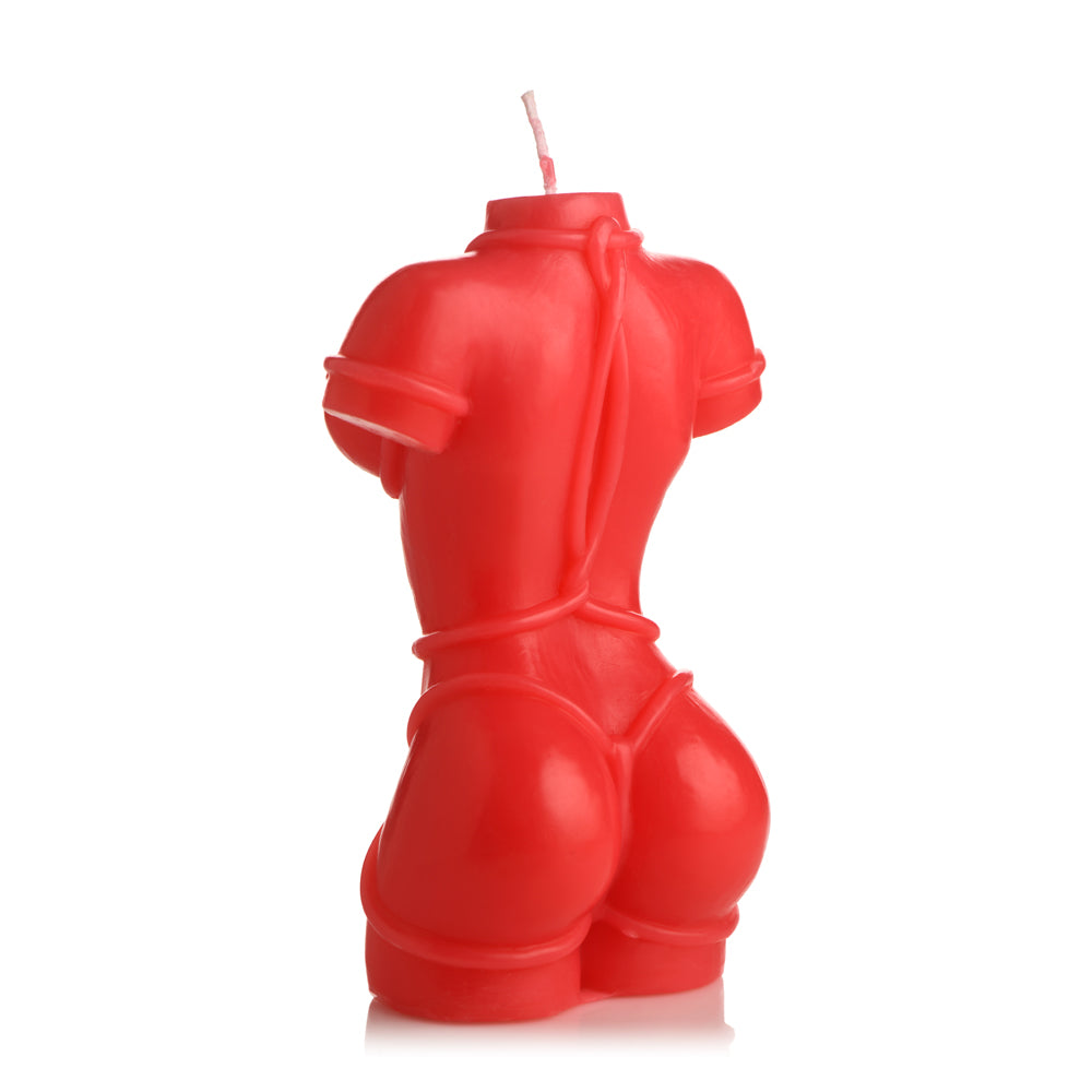 Master Series Bound Goddess Drip Candle Red | 848518053077 | Available at EroticWarehouse.com