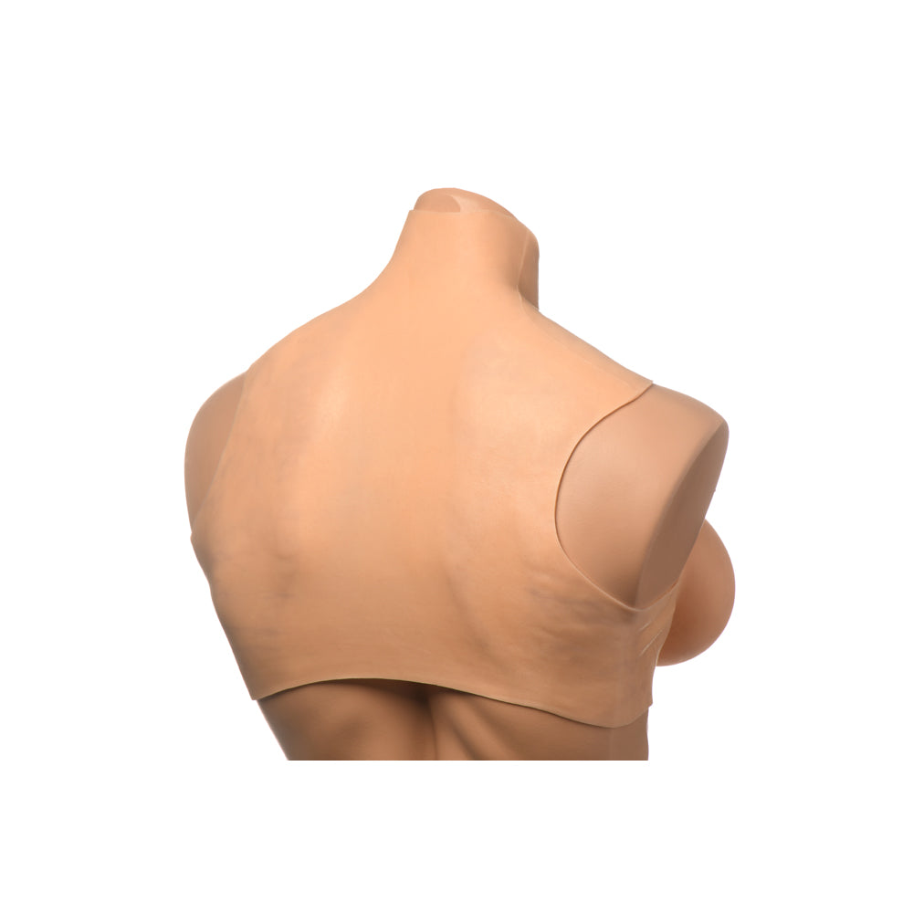 Master Series Perky Pair G-Cup Silicone Breasts | 848518053589 | Available at EroticWarehouse.com