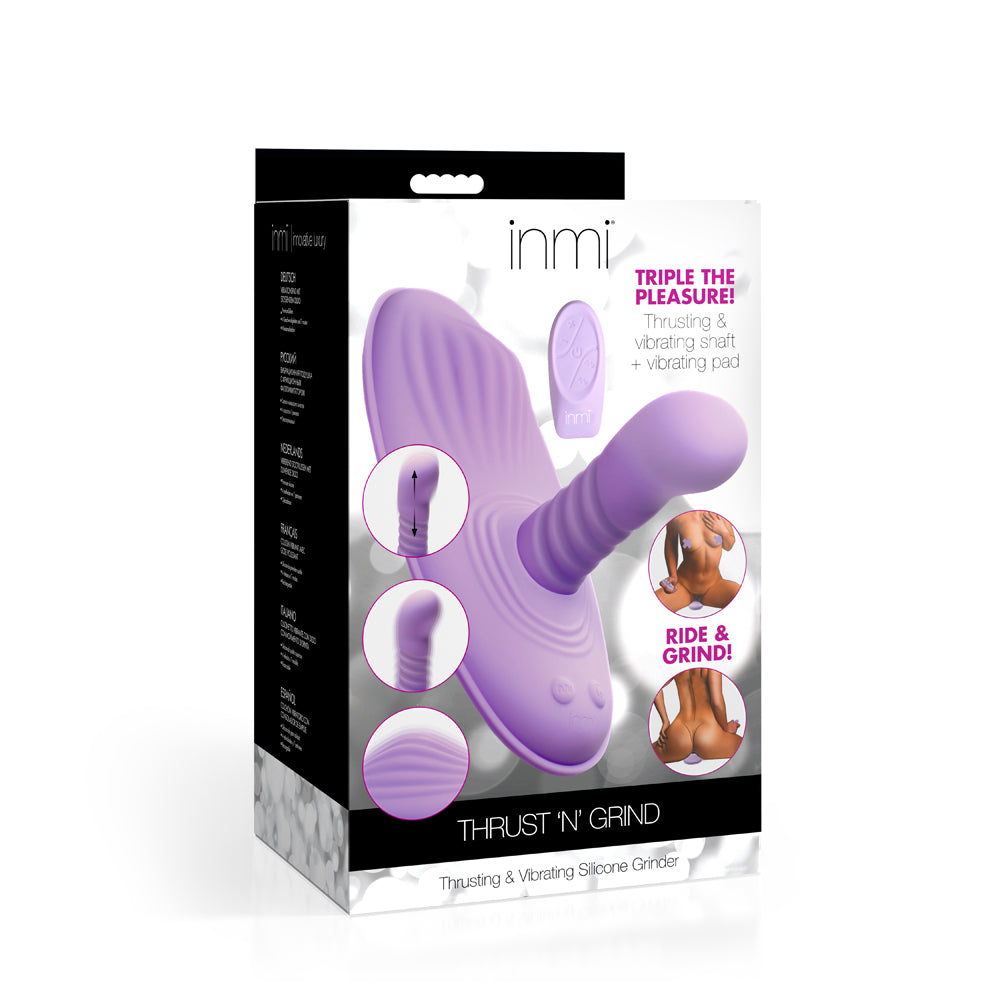 Inmi Thrust 'N' Grind Thrusting & Vibrating Silicone Grinder | 848518053831 | Available at EroticWarehouse.com