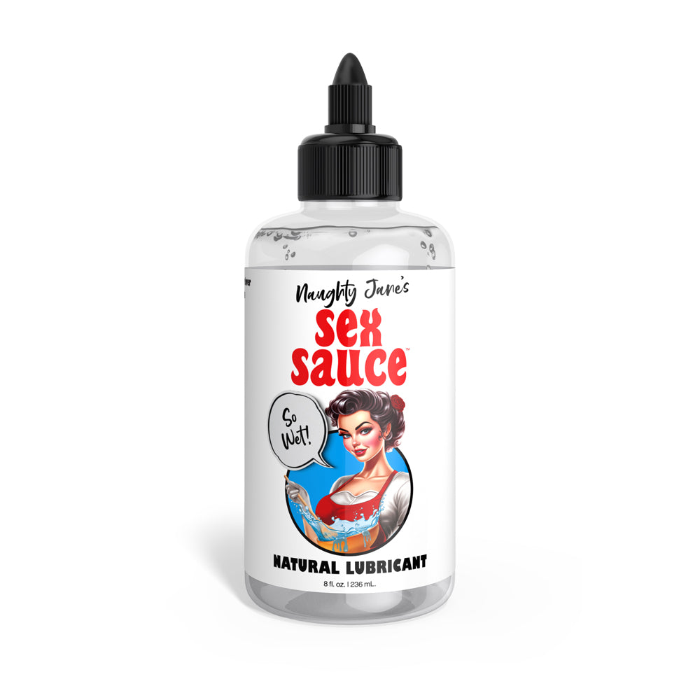Naughty Jane's Sex Sauce Natural Lubricant 8 oz. | 848518054524 | Available at EroticWarehouse.com