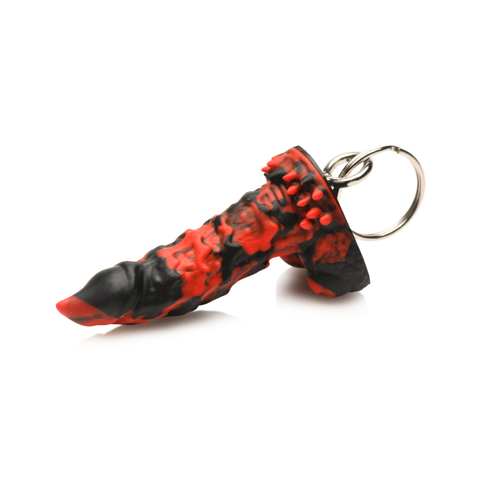 Creature Cocks Fire Demon Keychain | 848518055149 | Available at EroticWarehouse.com