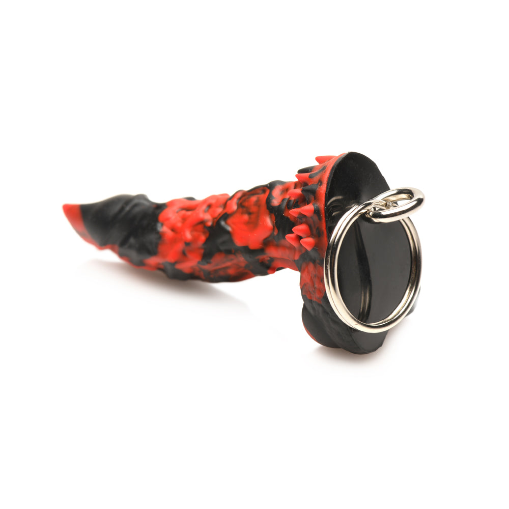 Creature Cocks Fire Demon Keychain | 848518055149 | Available at EroticWarehouse.com