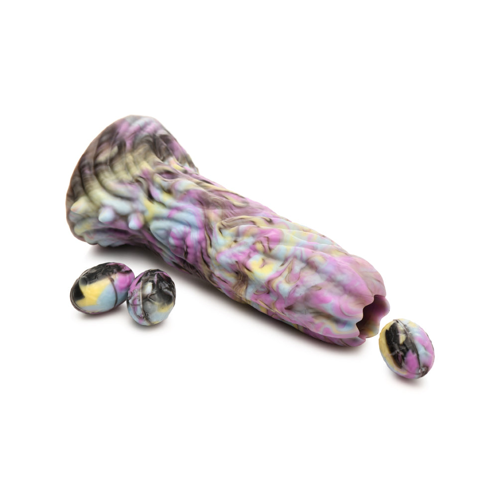 Creature Cocks Dragon Spawn Dragon Ovipositor Silicone Dildo With Eggs | 848518055248 | Available at EroticWarehouse.com