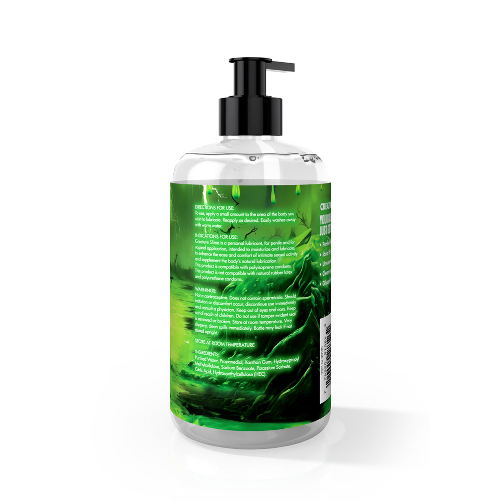 Creature Cocks Creature Slime Water-Based Lubricant 16 oz. | 848518055422 | Available at EroticWarehouse.com