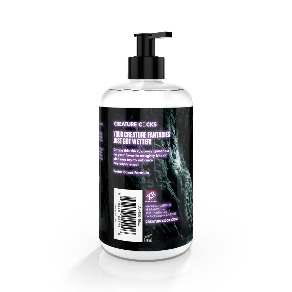 Creature Cocks Creature Slime Creature Cum Unscented Jizz Lubricant 16 oz. | 848518055446 | Available at EroticWarehouse.com