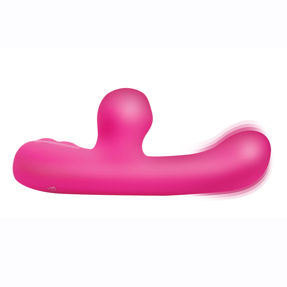 Bang! 10X G-Spot Rabbit Vibrator W/ Suction Pink | 848518055729 | Available at EroticWarehouse.com