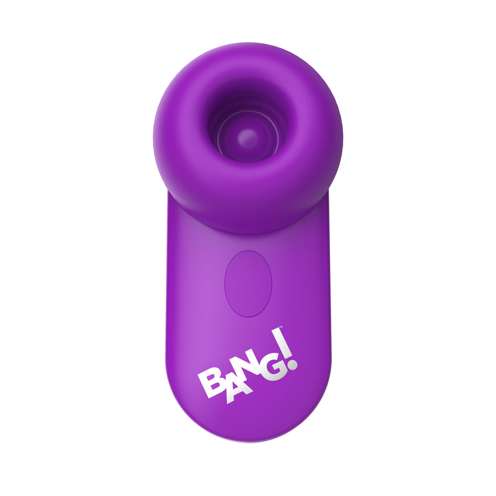 Bang! 5 Speed Mini Clitoral Stimulator Purple | 848518056078 | Available at EroticWarehouse.com