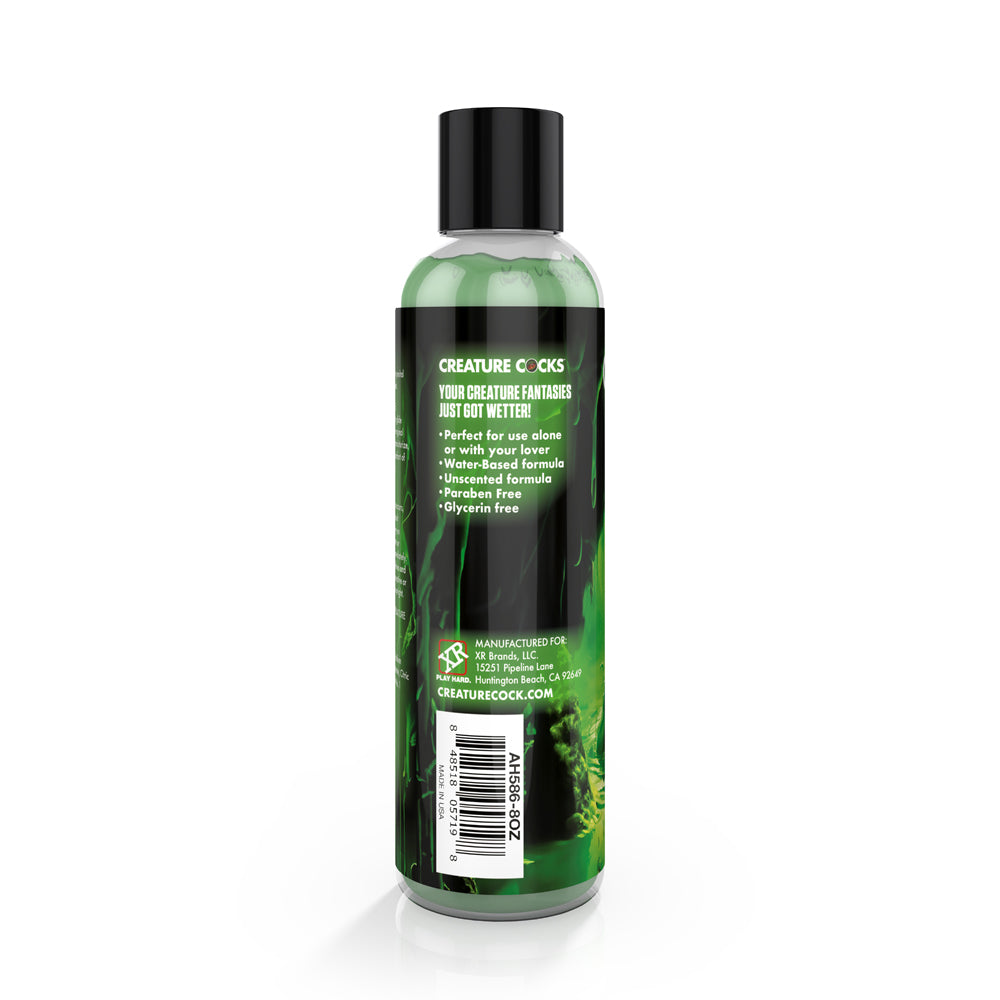 Creature Cocks Creature Slime Green Slime Water-Based Lubricant 8 Oz. | 848518057198 | Available at EroticWarehouse.com
