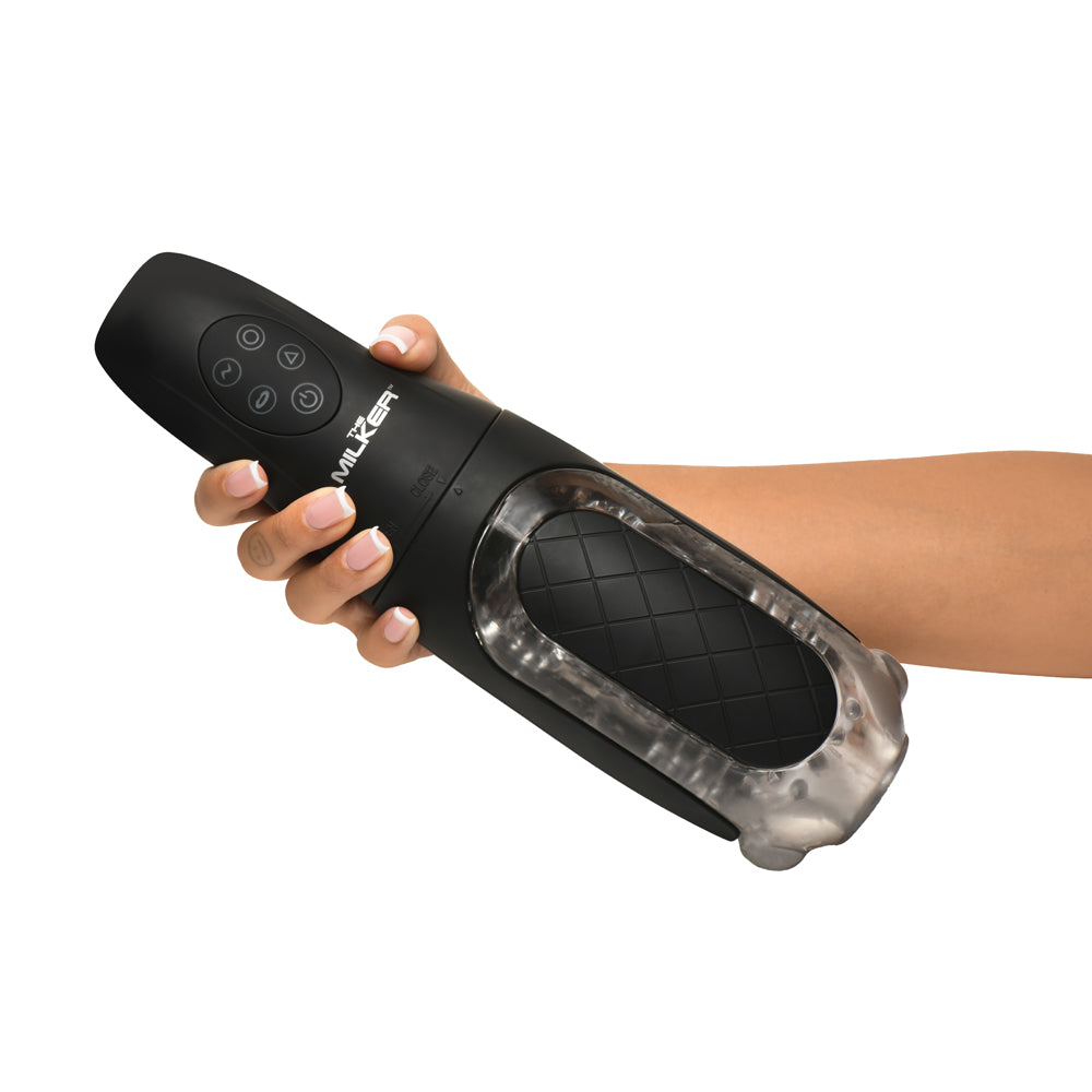 The Milker Pleasure Grip Sucking & Vibrating Masturbator | 848518057488 | Available at EroticWarehouse.com