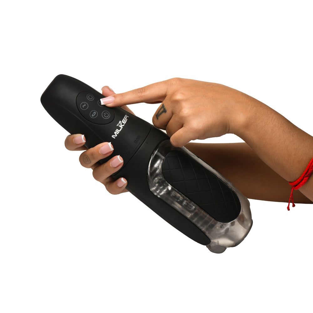 The Milker Pleasure Grip Sucking & Vibrating Masturbator | 848518057488 | Available at EroticWarehouse.com