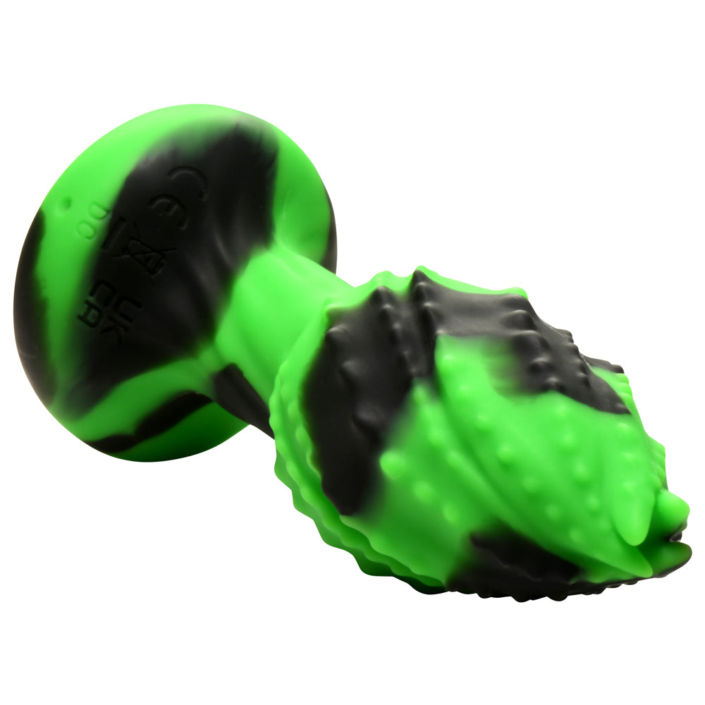 Creature Cocks Eye Of The Spawn Vibrating & Squirming Silicone Butt Plug | 848518059123 | Available at EroticWarehouse.com