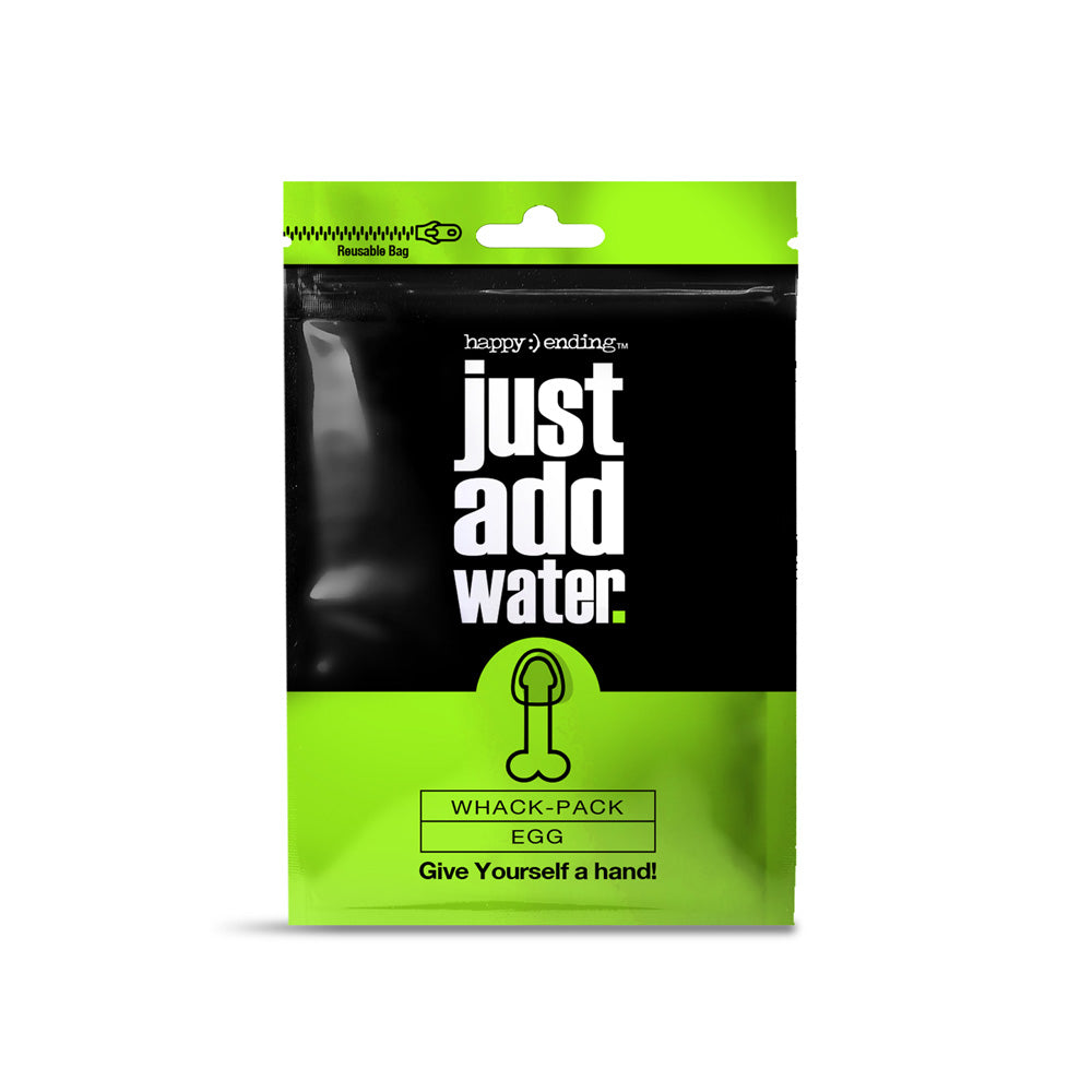 Happy :) Ending Just Add Water Whack Pack Egg | 850010096070 | Available at EroticWarehouse.com