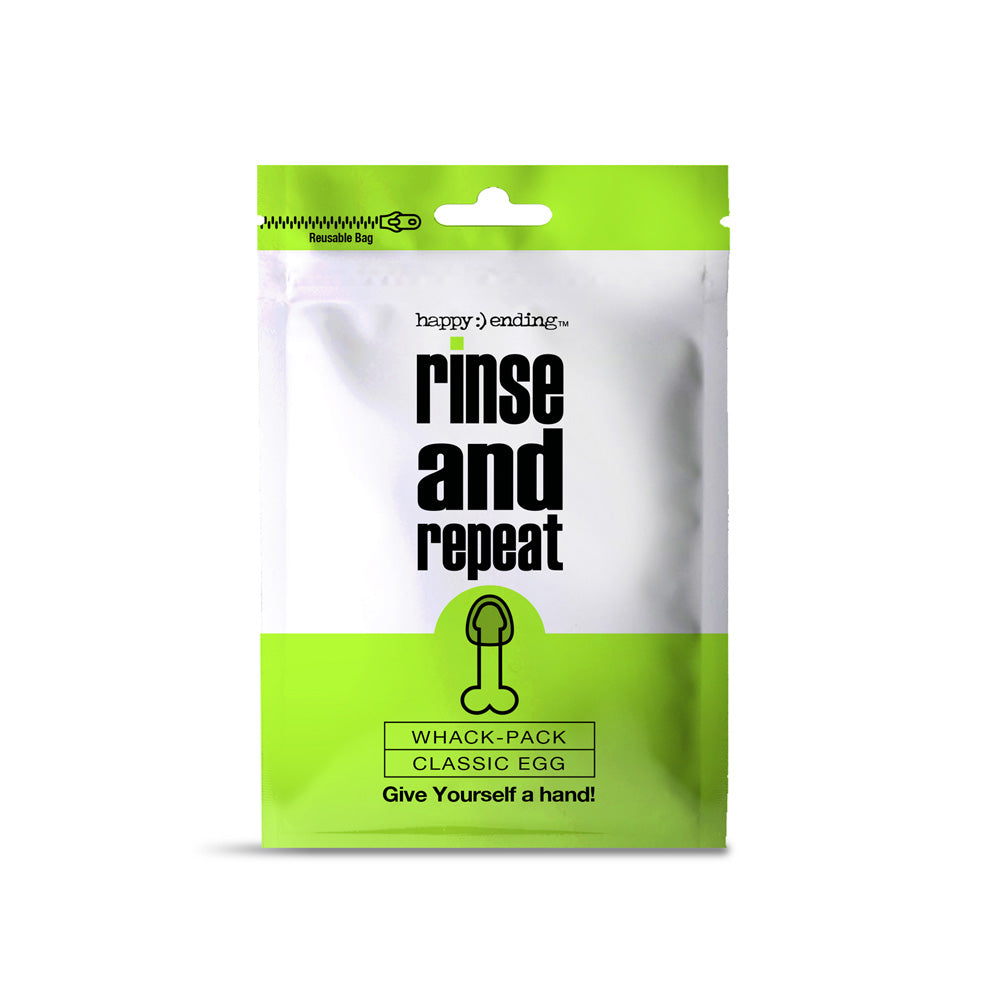 Happy :) Ending Rinse And Repeat Whack Pack Egg | 850010096414 | Available at EroticWarehouse.com