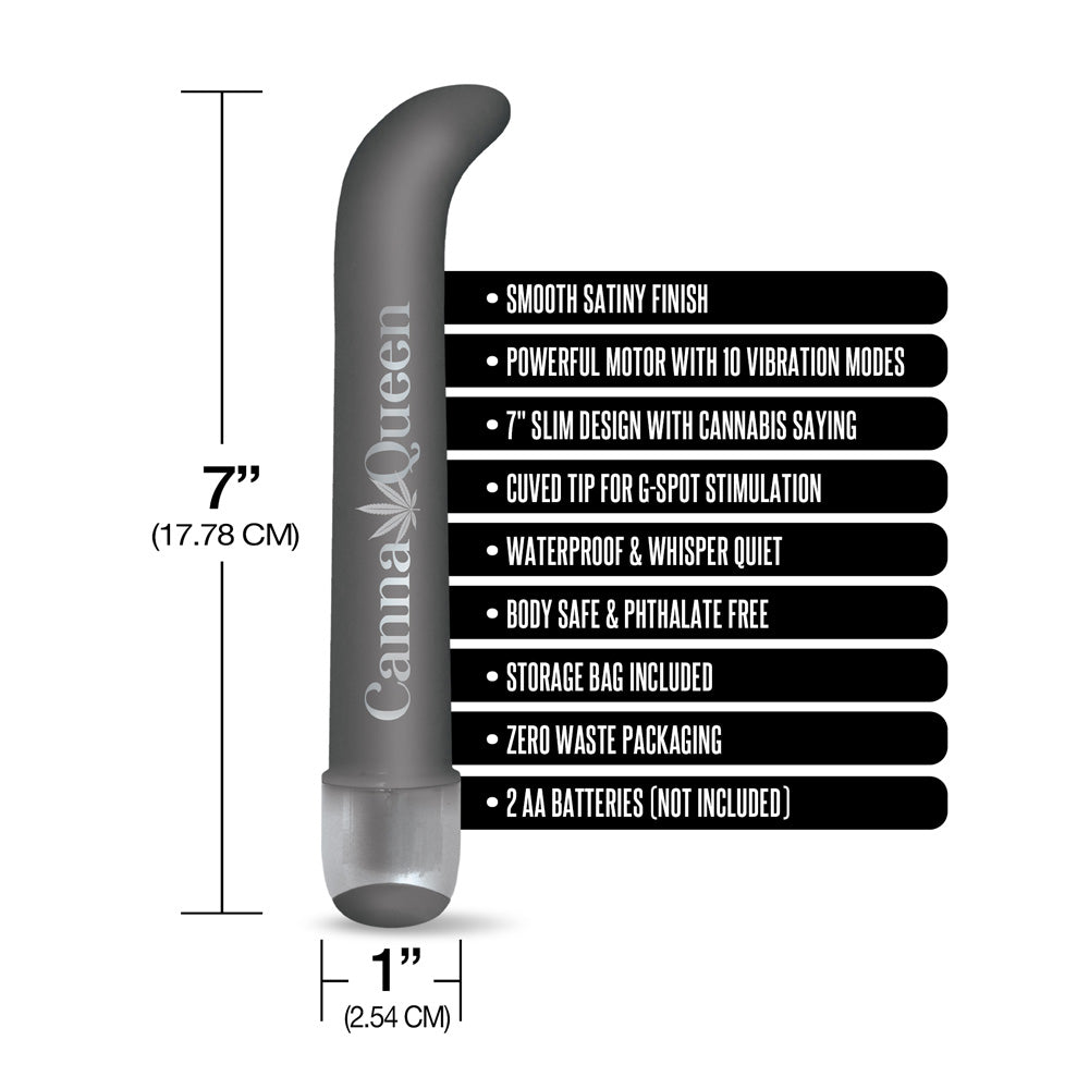 Prints Charming Buzzed 7" G Spot Vibe Canna Queen | 850010096544 | Available at EroticWarehouse.com