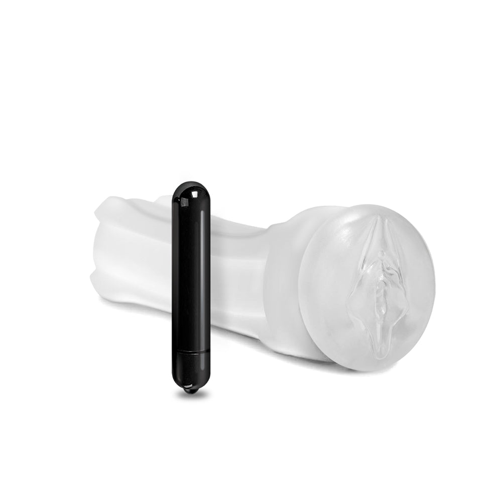 Happy :) Ending Vibrating Shower Stroker | 850010096575 | Available at EroticWarehouse.com