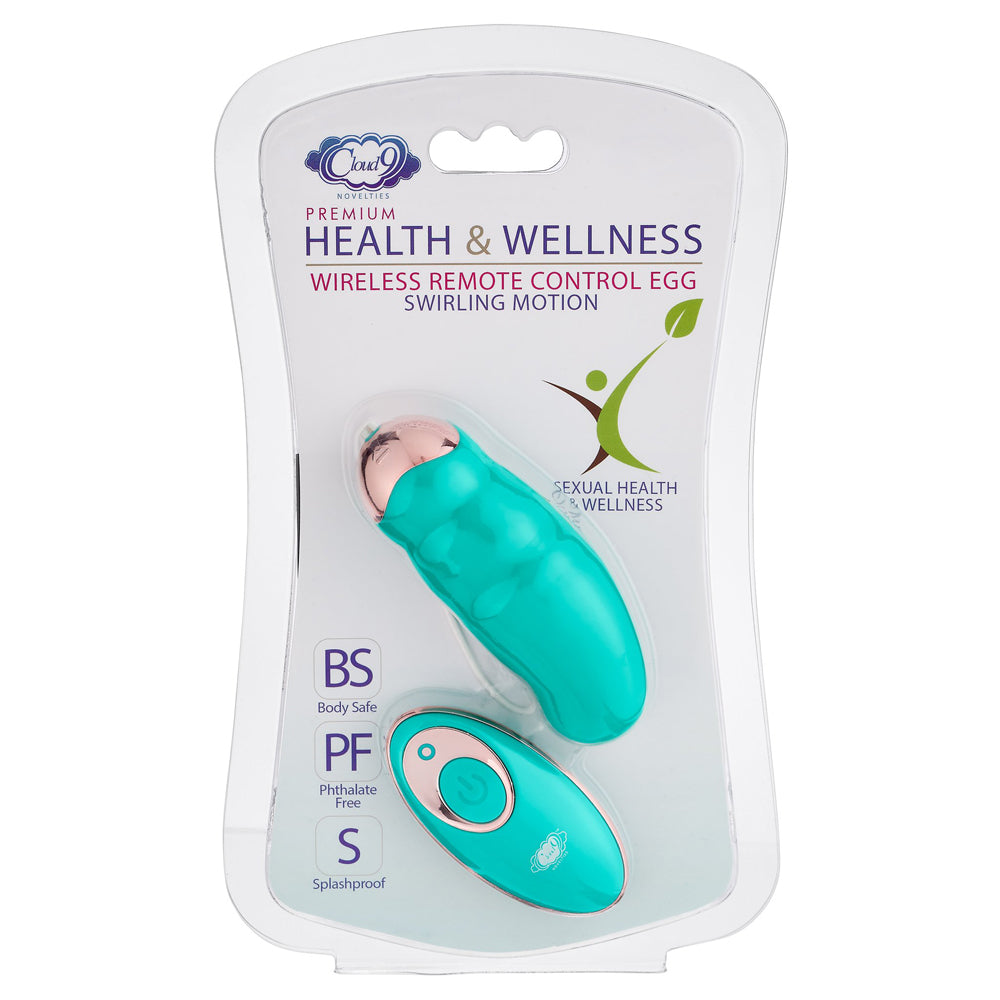Health & Wellness Wireless Remote Control Egg Swirling Motion | 850013016327 | Available at EroticWarehouse.com