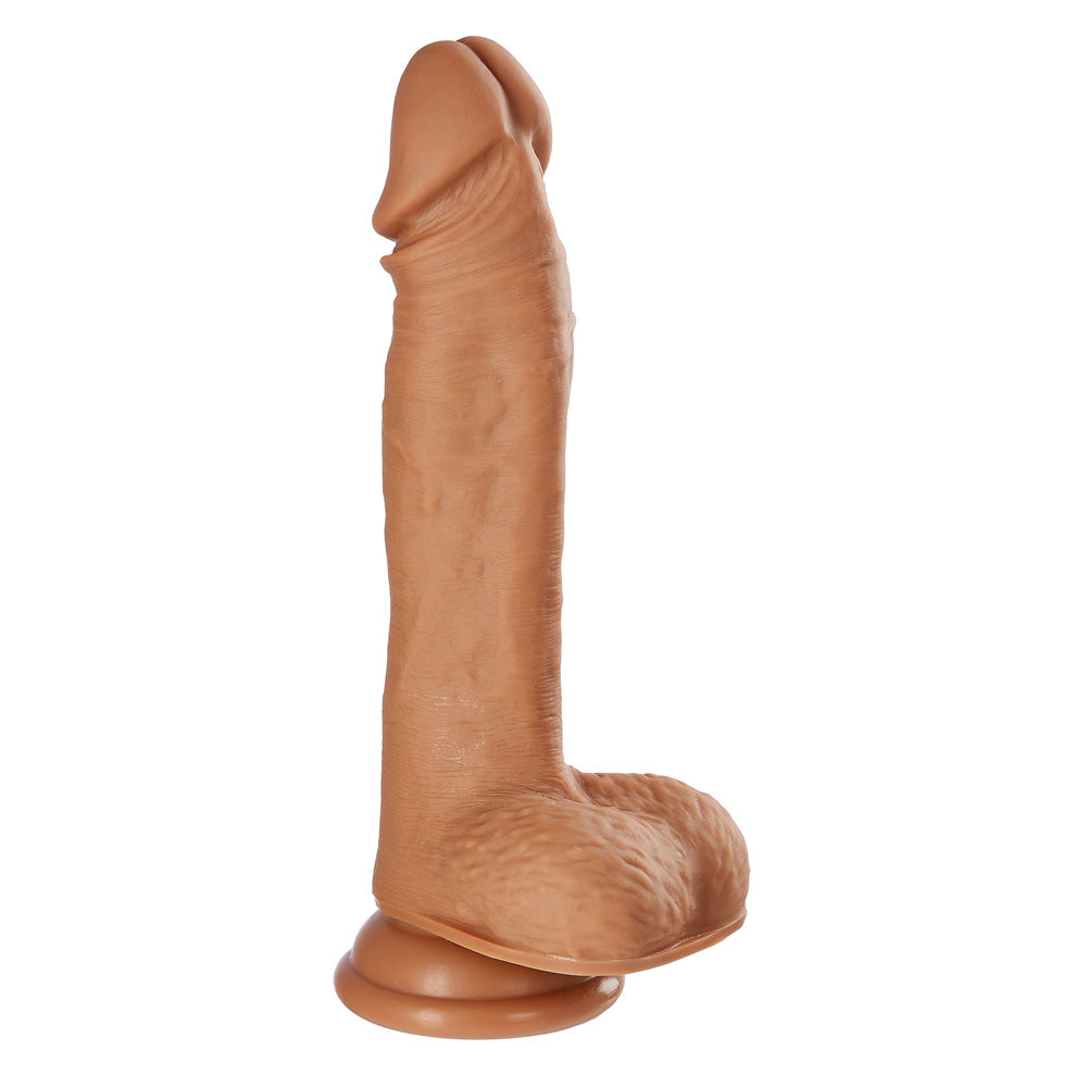 Cloud 9 Pro Sensual Swirl Thrust 7" Brown | 850013016679 | Available at EroticWarehouse.com