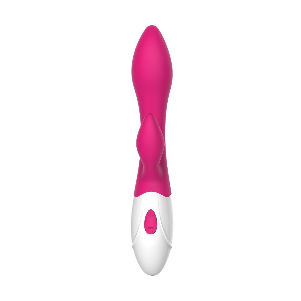 Sublime Pink & Pretty Silicone Dual Action G-Spot Vibe Pink | 850017269118 | Available at EroticWarehouse.com