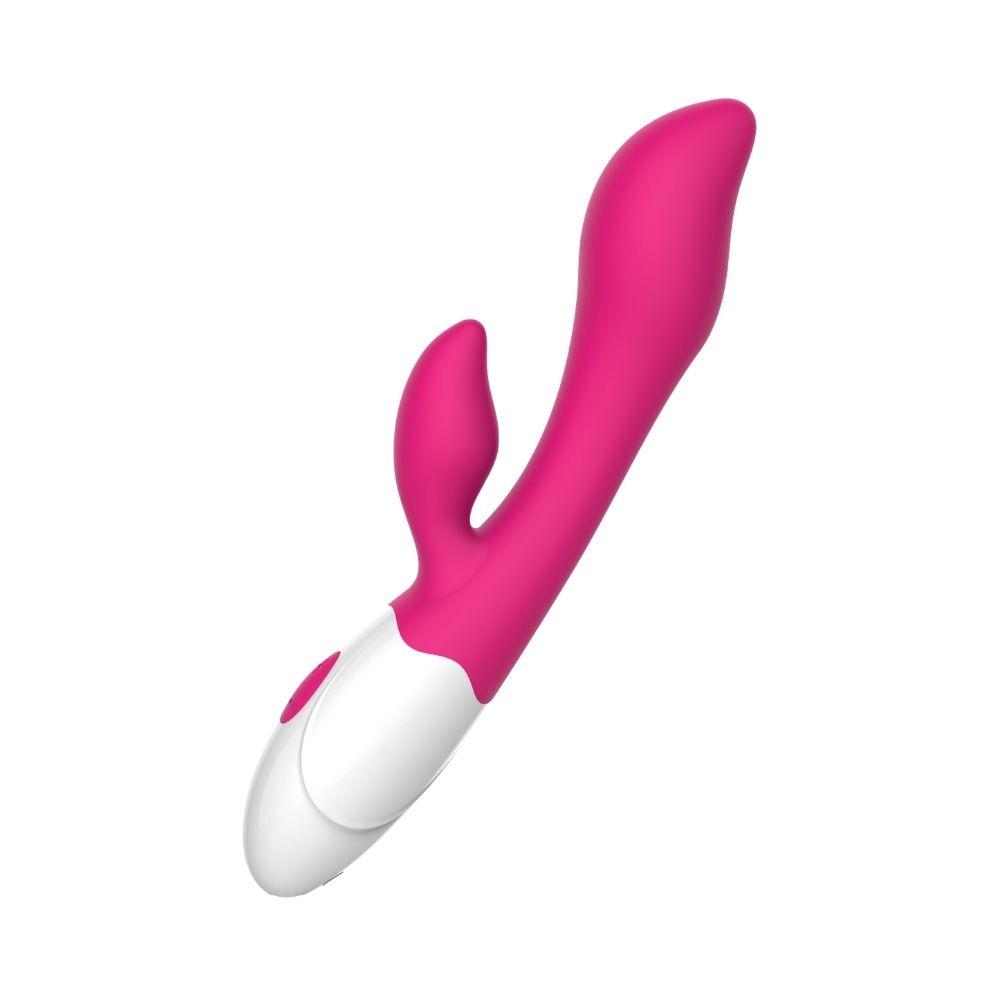 Sublime Pink & Pretty Silicone Dual Action G-Spot Vibe Pink | 850017269118 | Available at EroticWarehouse.com