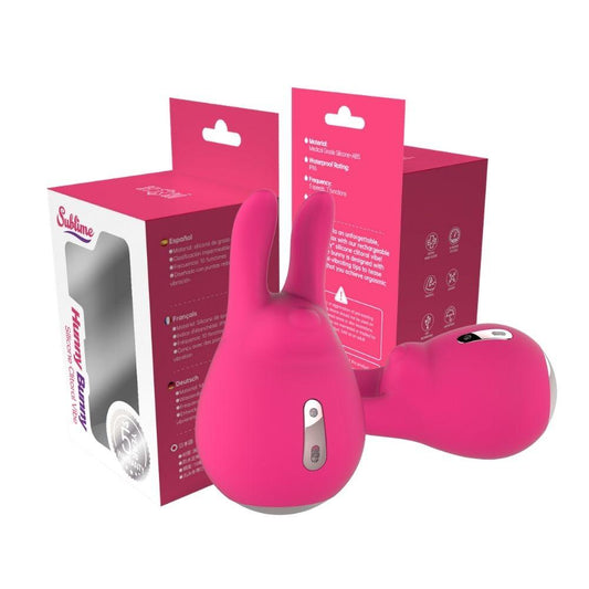 Sublime Hunny Bunny Silicone Clitoral Vibe Pink | 850017269156 | Available at EroticWarehouse.com