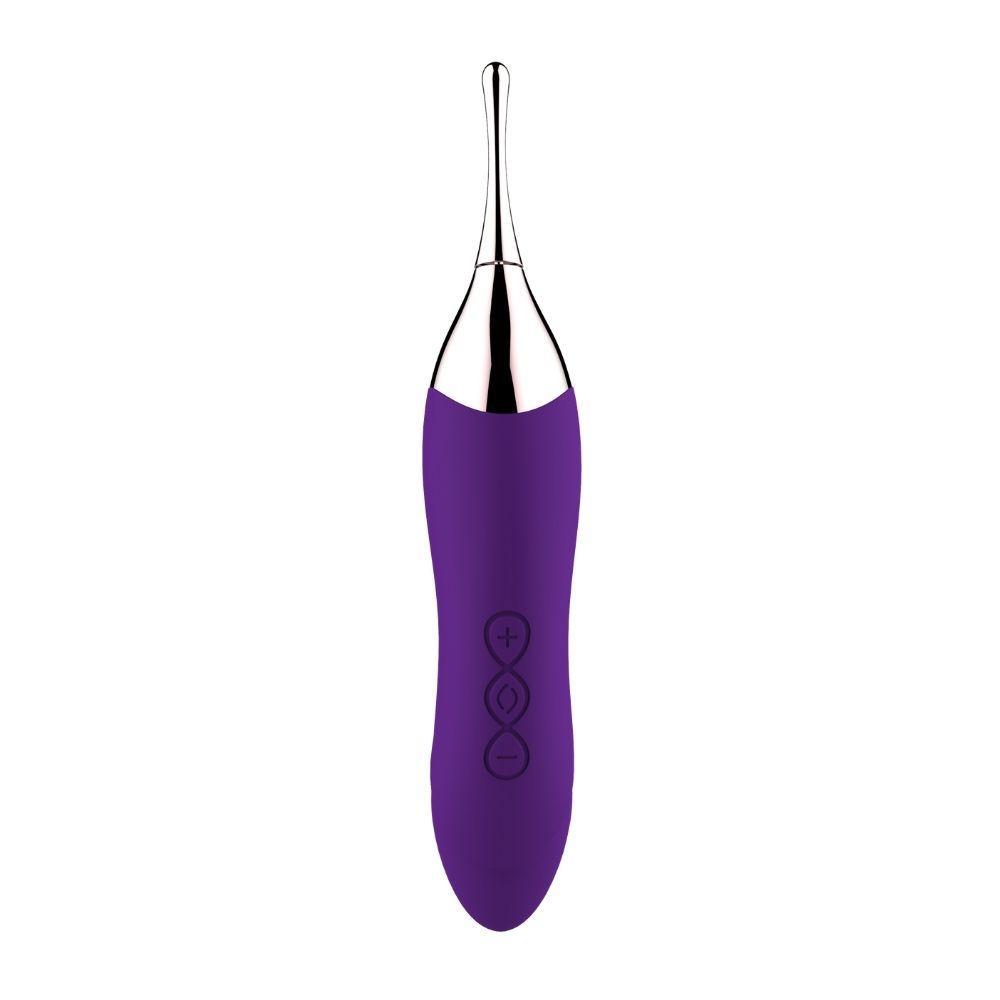 Sublime G Flip Double Sided Vibe Plum | 850017269279 | Available at EroticWarehouse.com
