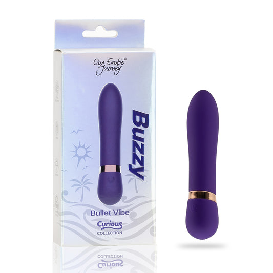 Curious Buzzy Bullet Vibe Purple | 850017269903 | Available at EroticWarehouse.com