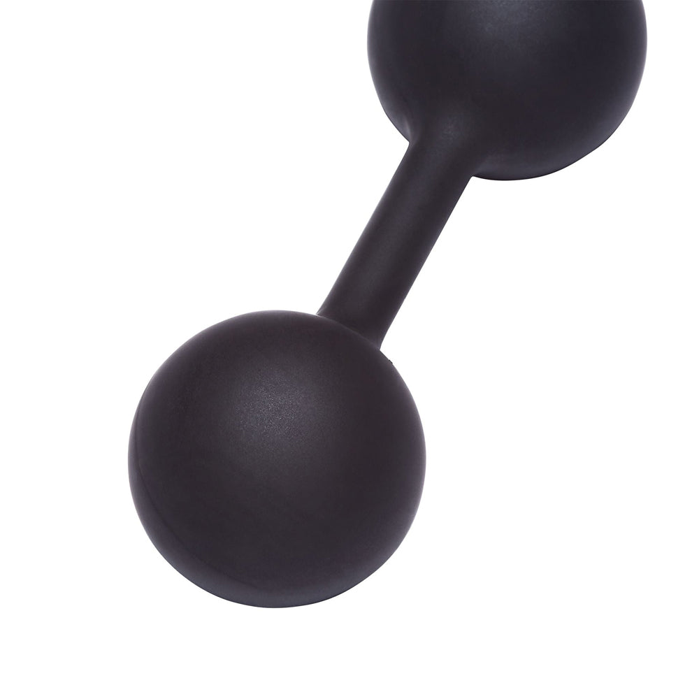 Cloud 9 Silicone Anal Bead Medium Black | 850047085047 | Available at EroticWarehouse.com