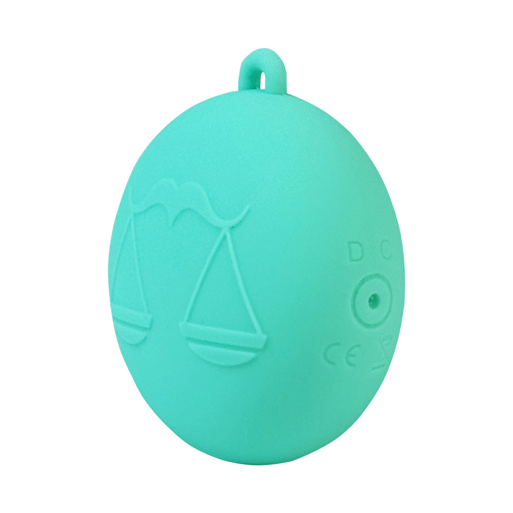 Zodiac Collection Libra Mini Vibe Light Blue | 850068969067 | Available at EroticWarehouse.com