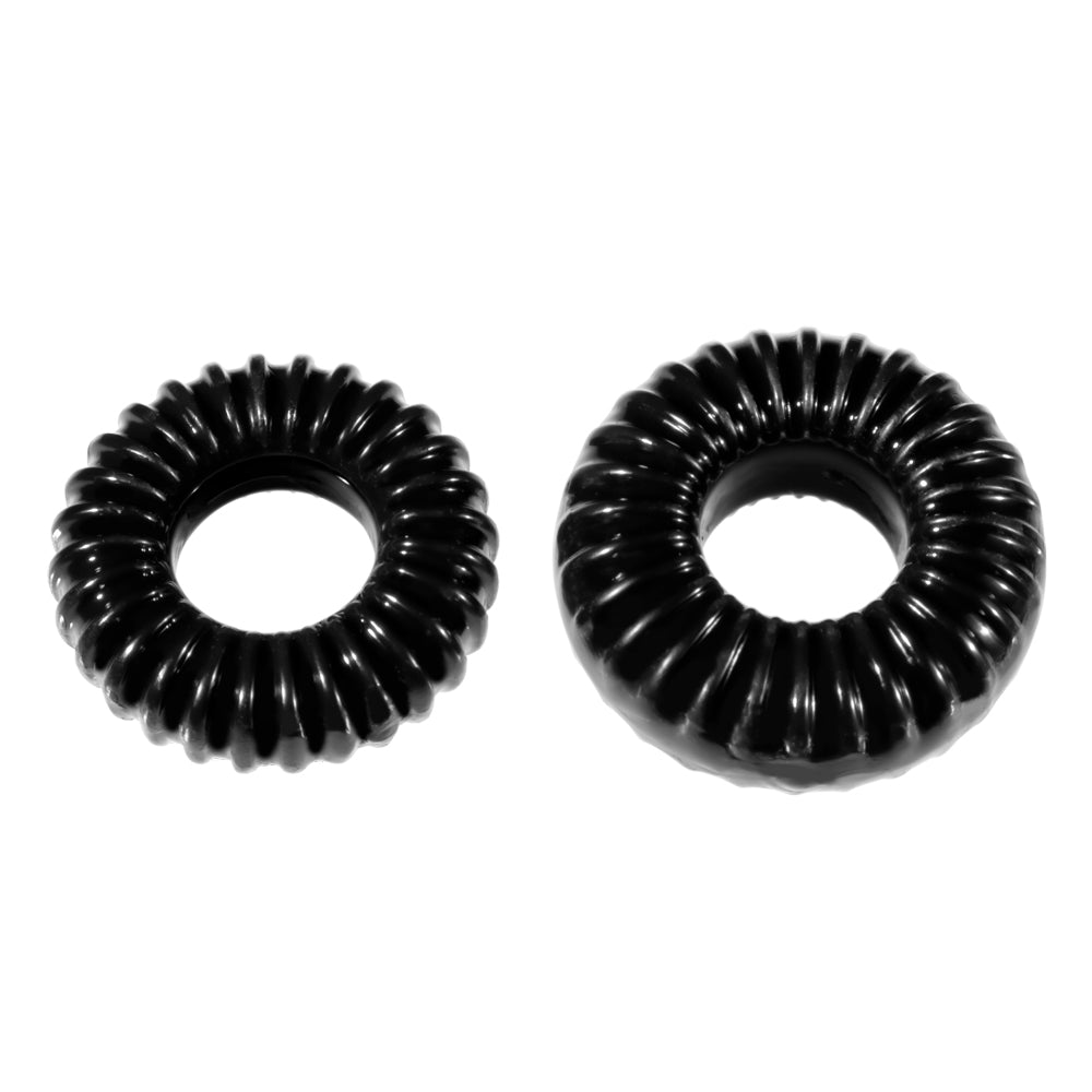 Xplay Mixed Pack Ribbed Ring & Rr Slim | 851127008734 | Available at EroticWarehouse.com