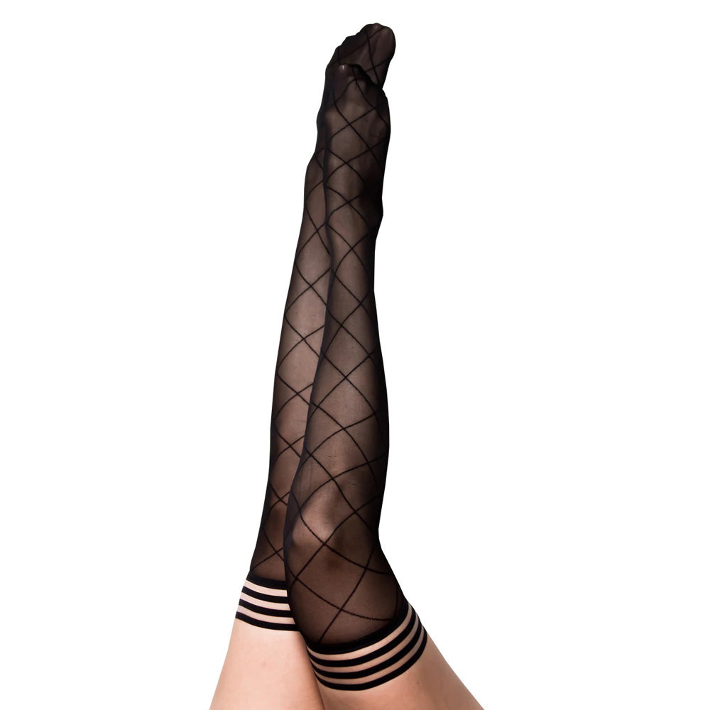 Anna Sheer Black Diamond Size A | 852531004763 | Available at EroticWarehouse.com