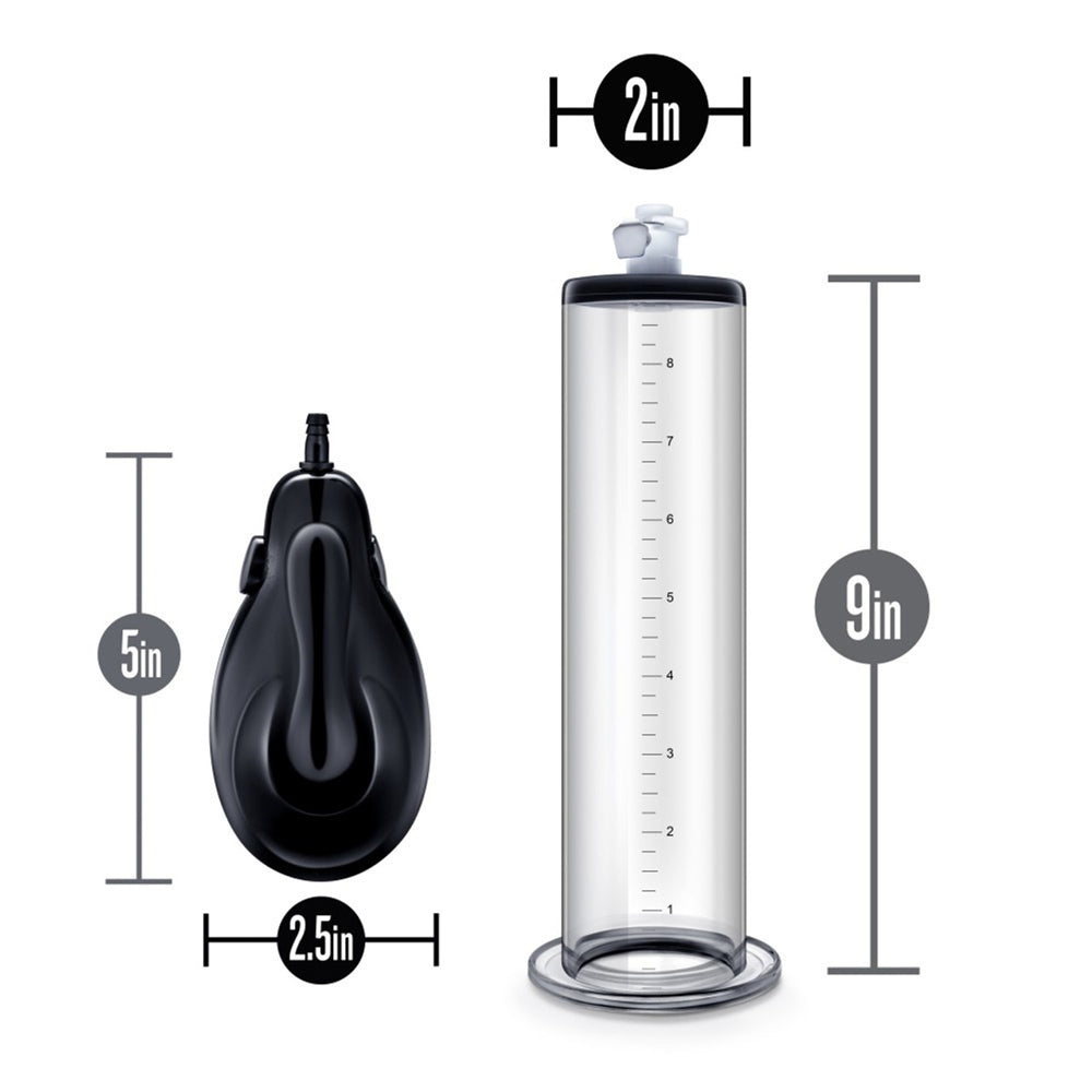 Performance Vx9 Auto Penis Pump Clear | 853858007895 | Available at EroticWarehouse.com