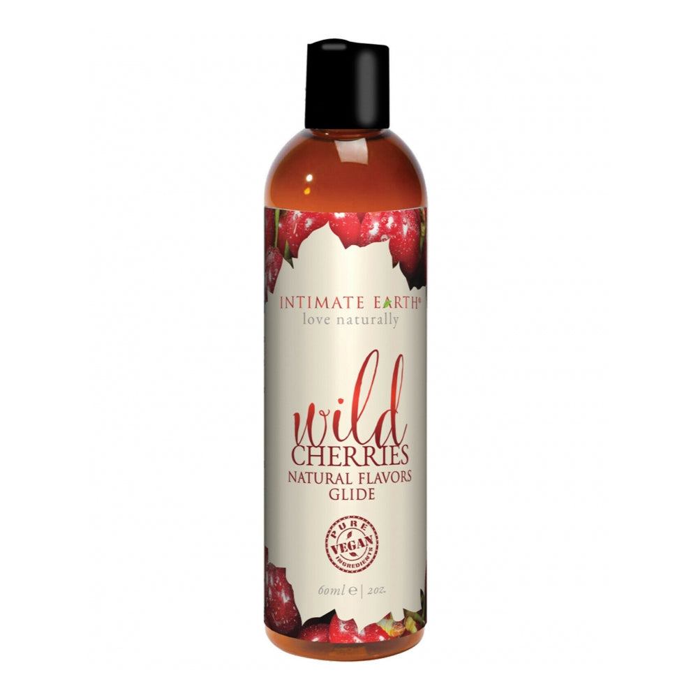 Wild Cherries Natural Flavors Glide 60 ml. | 854397006936 | Available at EroticWarehouse.com