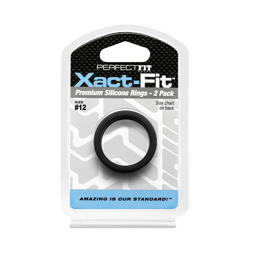 Xact-Fit #12 2 Pack Black | 854854005557 | Available at EroticWarehouse.com