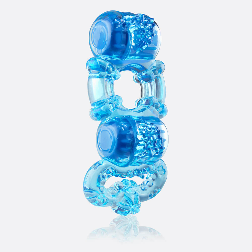 Screaming O Tri-O Blue 1 Ct | 854885001849 | Available at EroticWarehouse.com