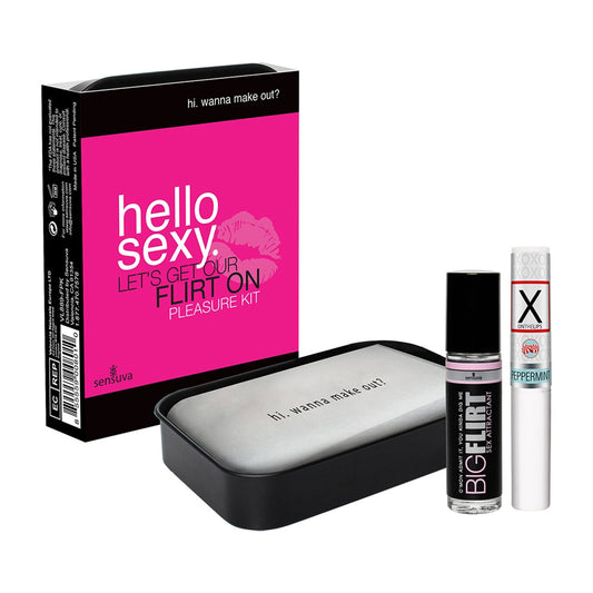 Hello Sexy Let&Rsquo;s Get Our Flirt On Pleasure Kit | 855559008010 | Available at EroticWarehouse.com