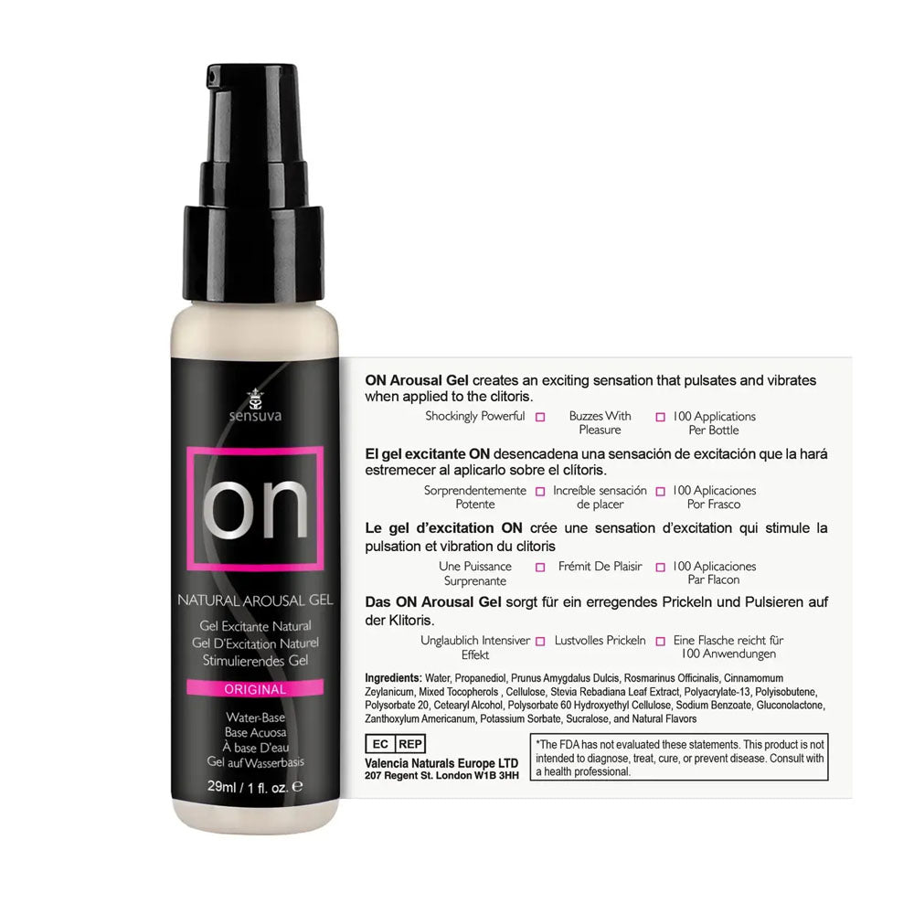 On Arousal Gel Original 1 oz. | 855559009383 | Available at EroticWarehouse.com