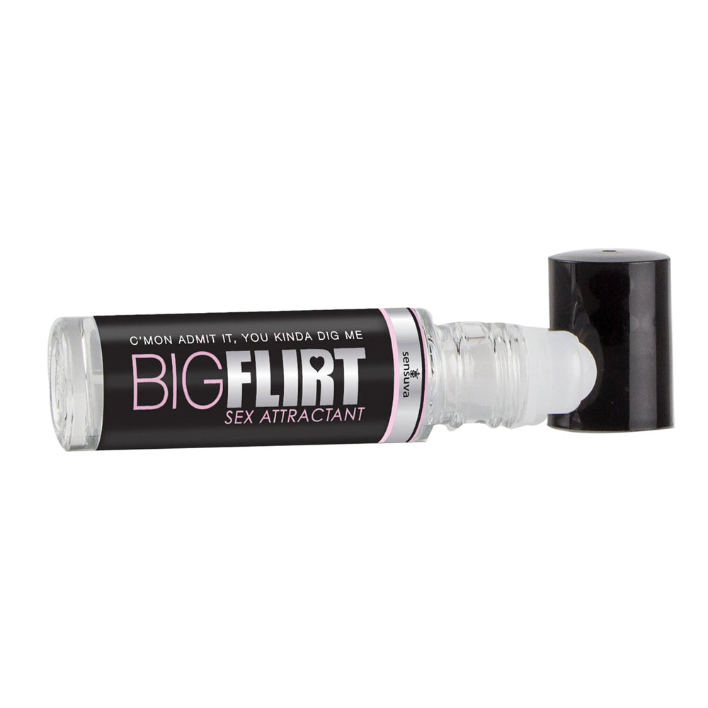 Big Flirt Pheromone Sex Attractant 0.34 oz. | 855559009802 | Available at EroticWarehouse.com